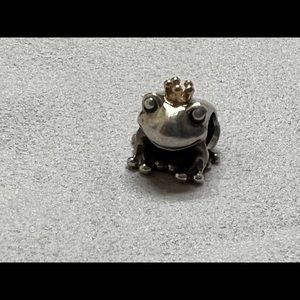 Authentic Pandora Charm - Frog Prince